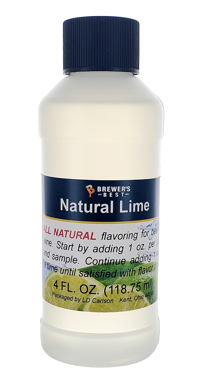 Brewer's Best Natural Beer and Wine Fruit Flavoring 4 oz. (Lime)