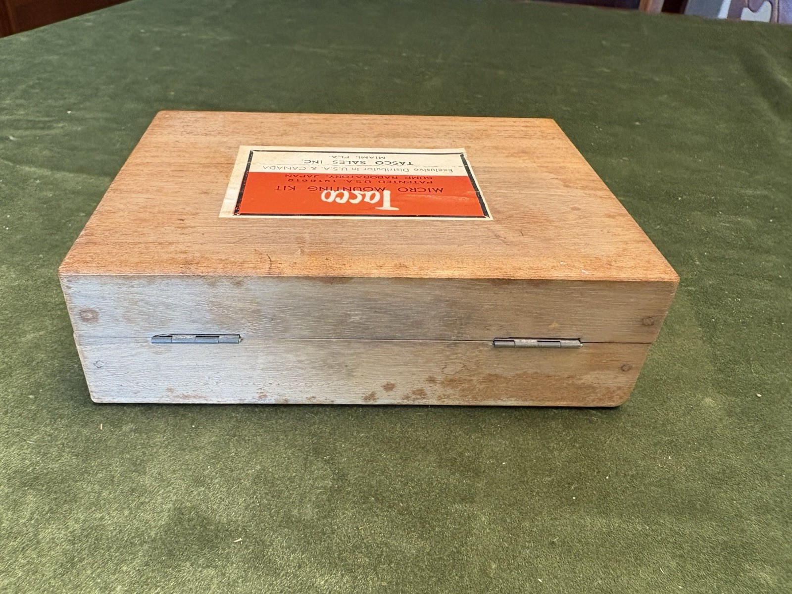Vintage Tasco Microscope Mounting Kit