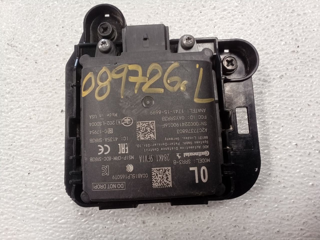 Driver Camera/Projector Radar Unit Blind Spot Alert Fits 17-23 TITAN 351470