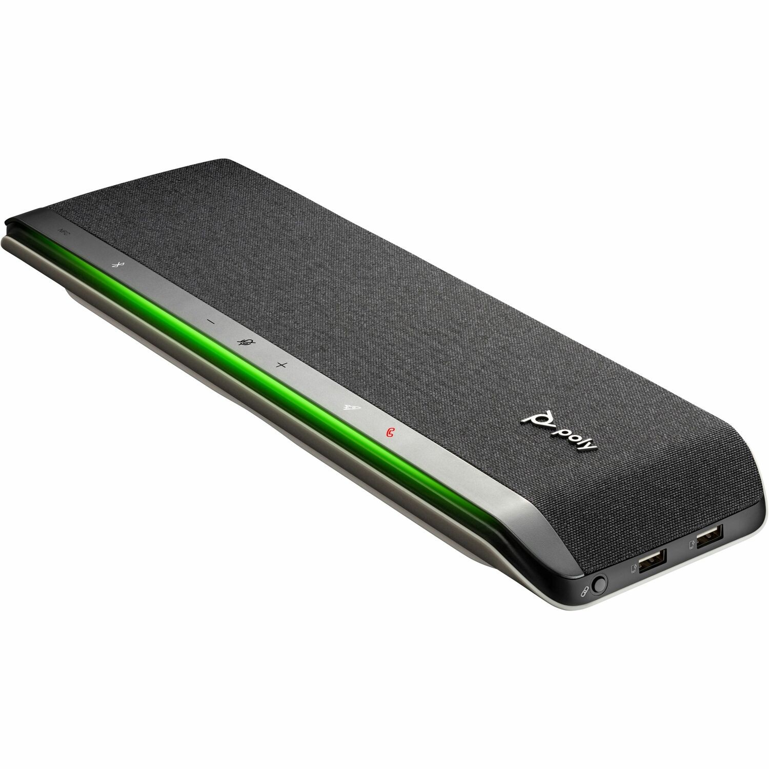 Poly Sync 60 Wired/Wireless Bluetooth Speakerphone - Silver (772C2AA)