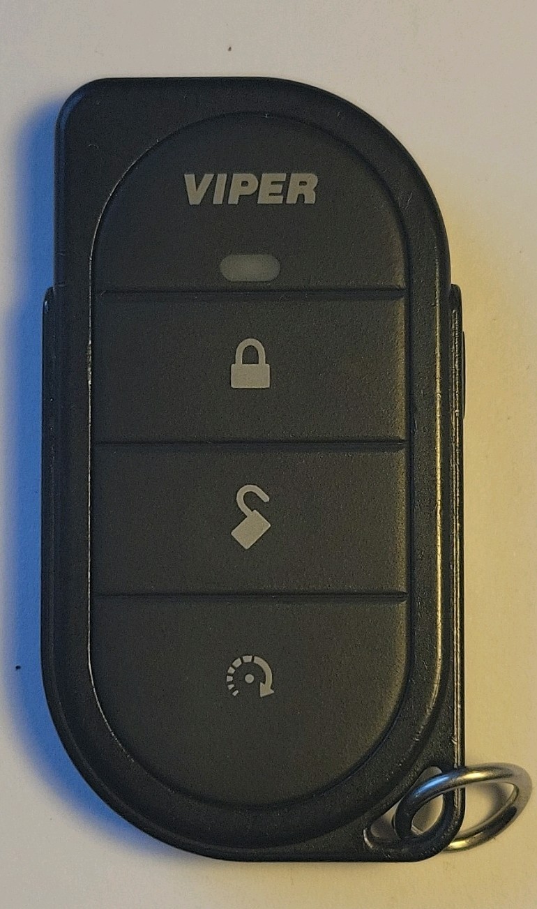 Viper 7146V Replacement 4-Button, 1-Way Remote Key FOB, EZSDEI7146
