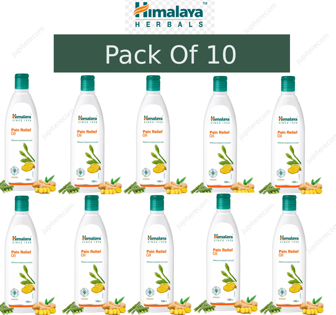 Pack of 10 * 100ML Himalaya Pain Relief Massage Oil Pain Relief oil