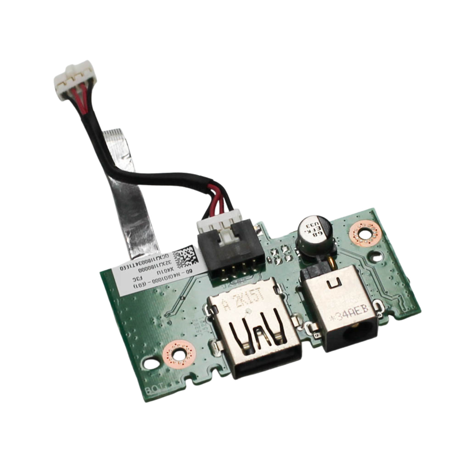 60-N4OIO1000-E01 Asus Pc Board Io Board For X401U Rev 2.0 "GRADE A"
