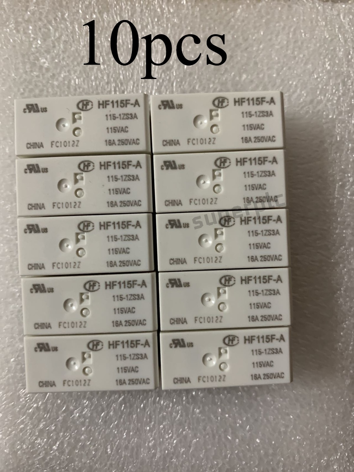 10PCS HF115F-A-115-1ZS3A 115VAC RELAYS NEW HONGFA