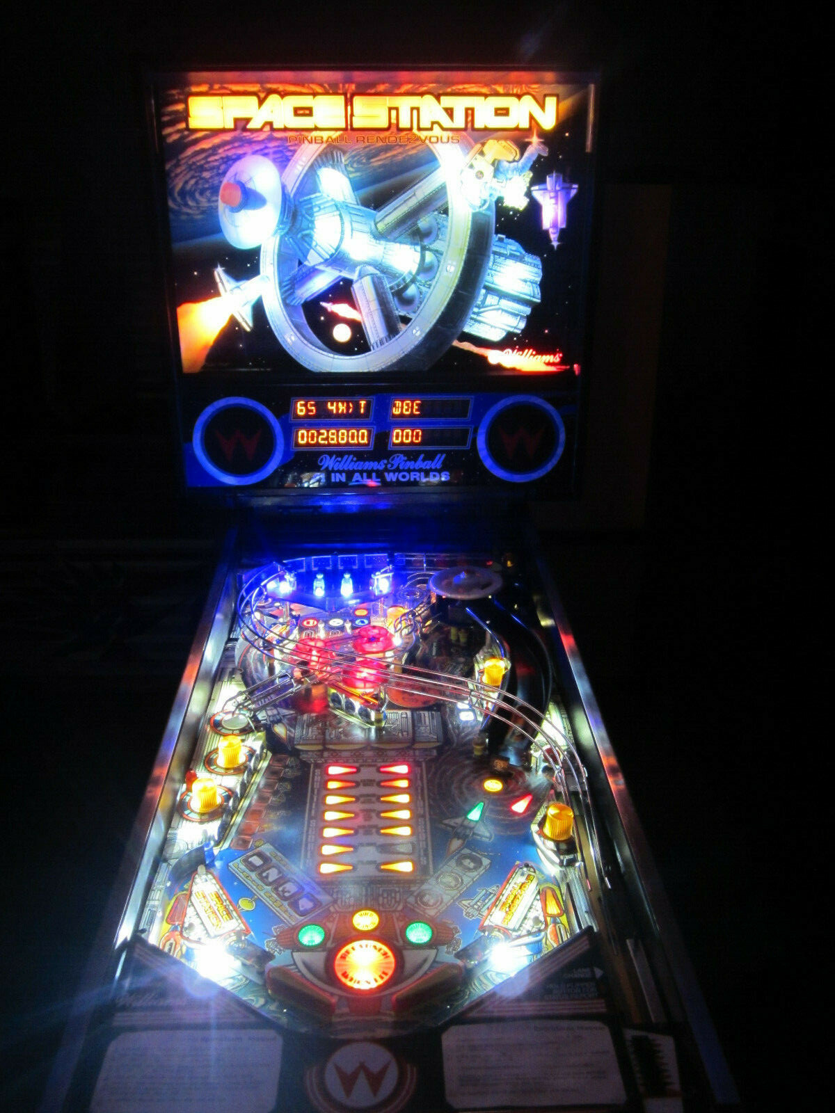 SPACE STATION Pinball LED Lighting Kit custom SUPER BRIGHT KIT