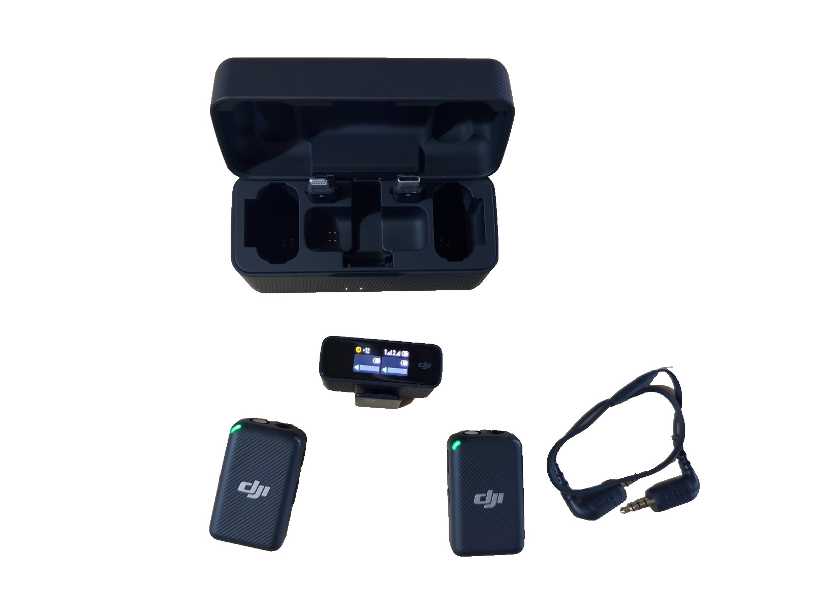 DJI Mic 2 Wireless Microphone System (2 TX + 1 RX + Charging Case) 32-Bit Float