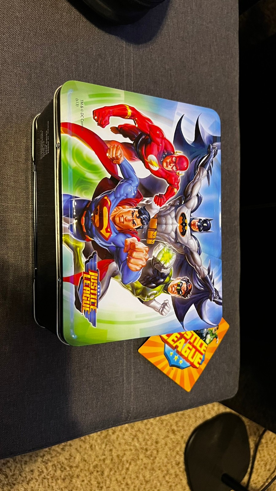 Collectible Justice League Metal Lunch Box