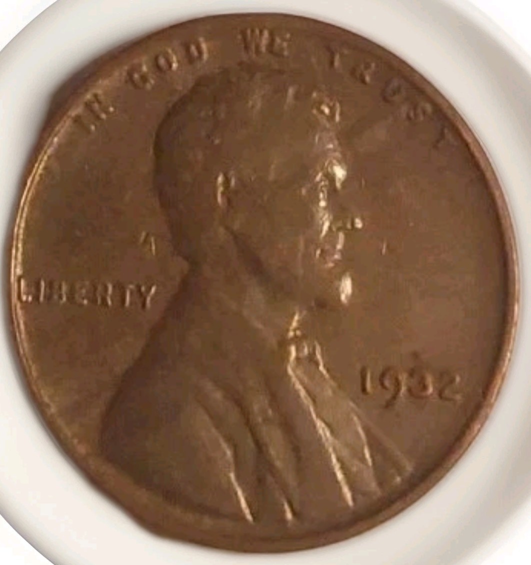 Great Depression 1932 Lincoln Wheat Cent Penny Nice Color Free Post w/Tracking