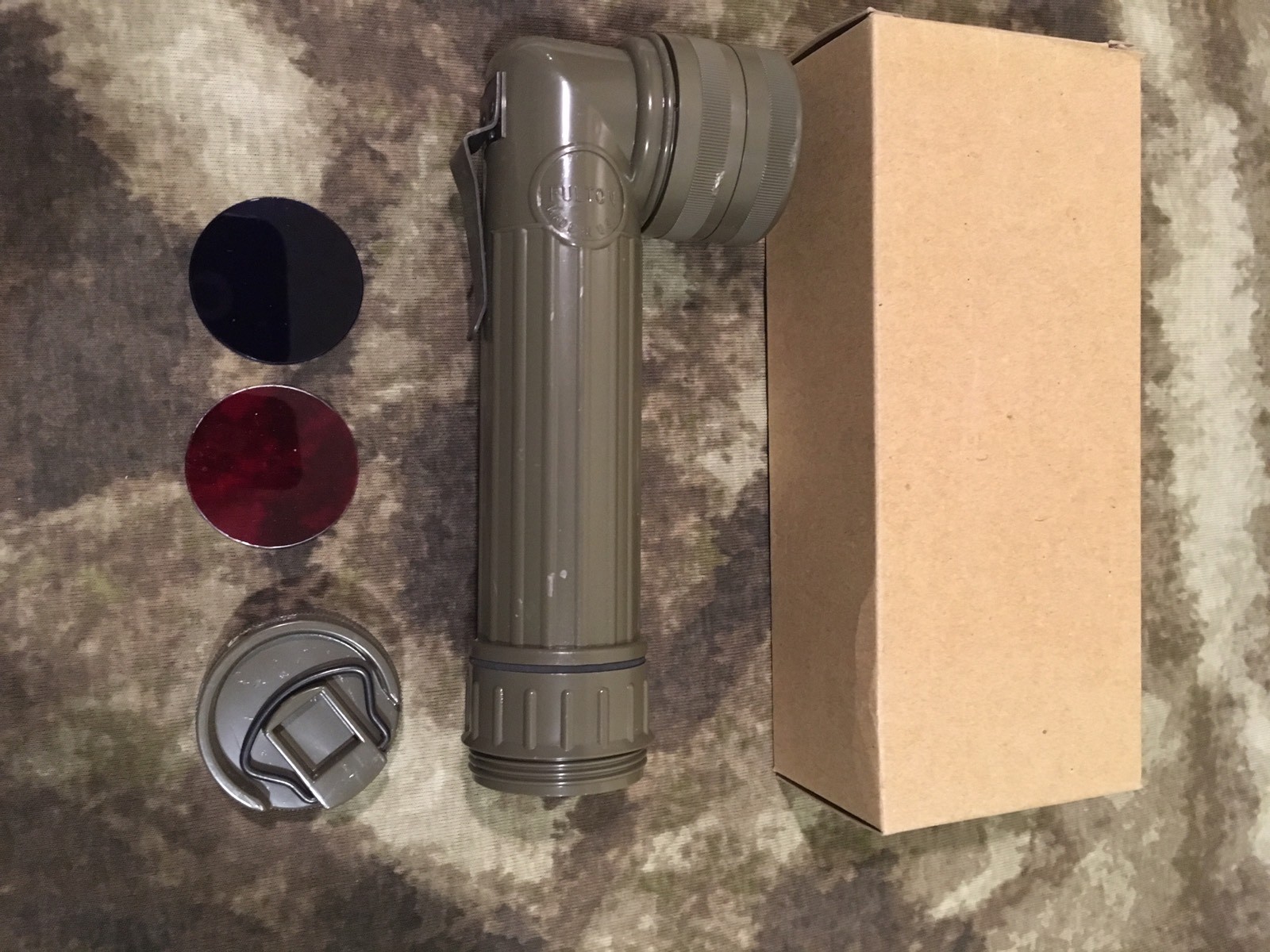 Fulton Angle Head Flashlight MX-991/U Made in USA