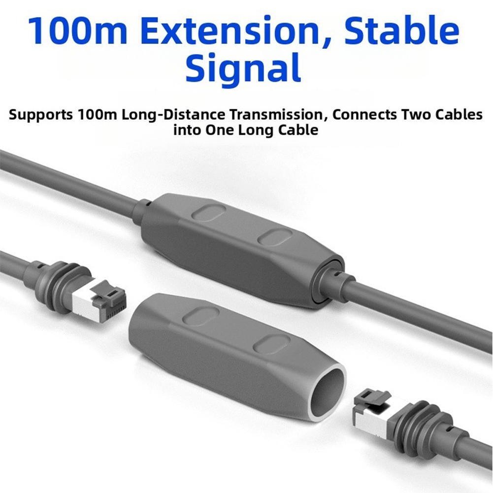 For RJ45 Female to Female IP67 Coupler for Starlink Gen3 100m Extension