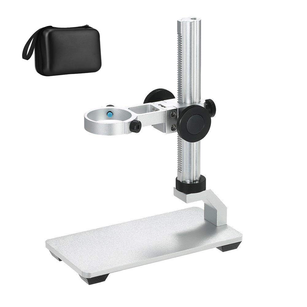 Aluminum Stand Holder for USB Wi-Fi Digital Microscope with Carrying Case