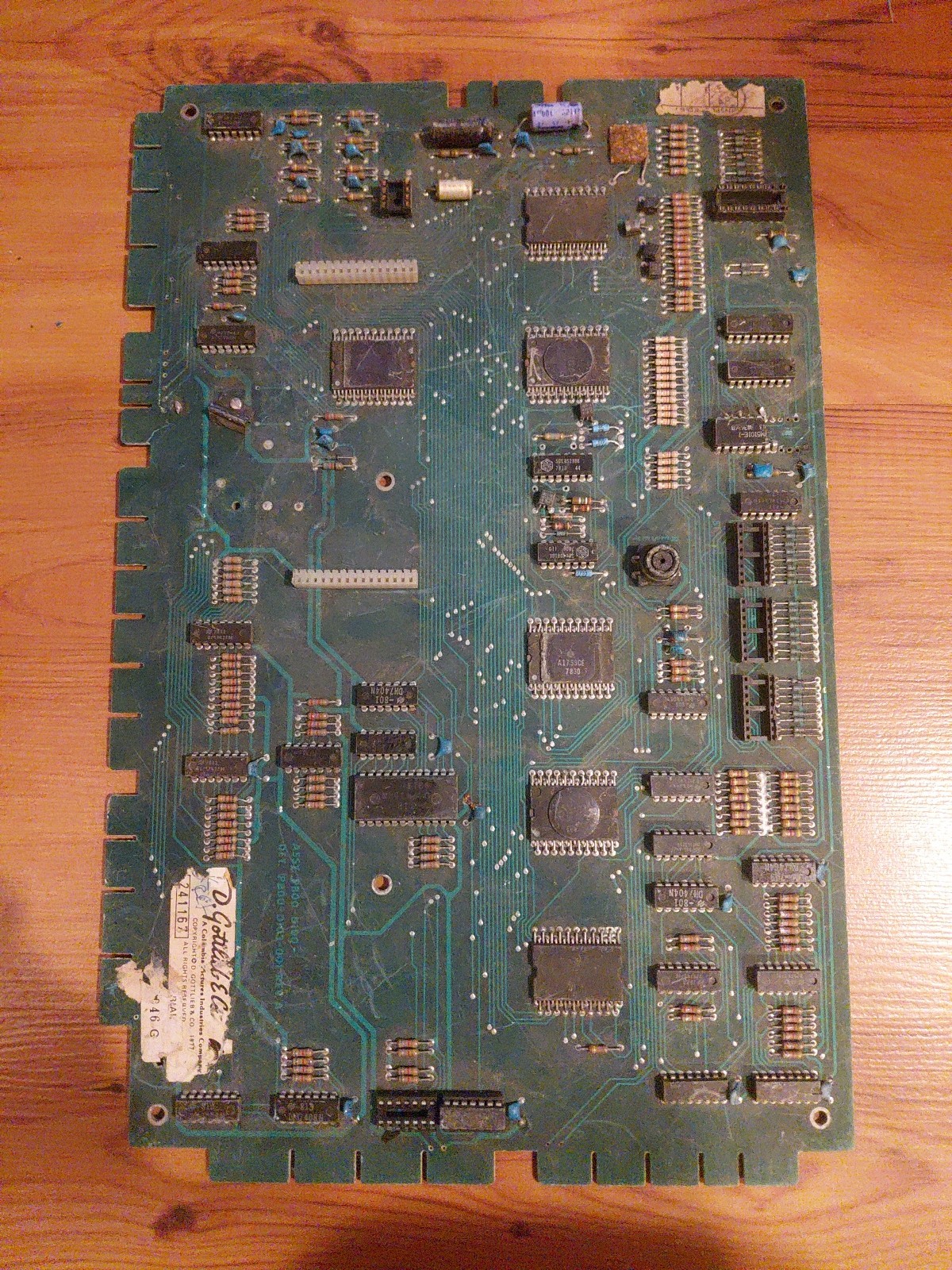 Gottlieb System 1 CPU Board As Is