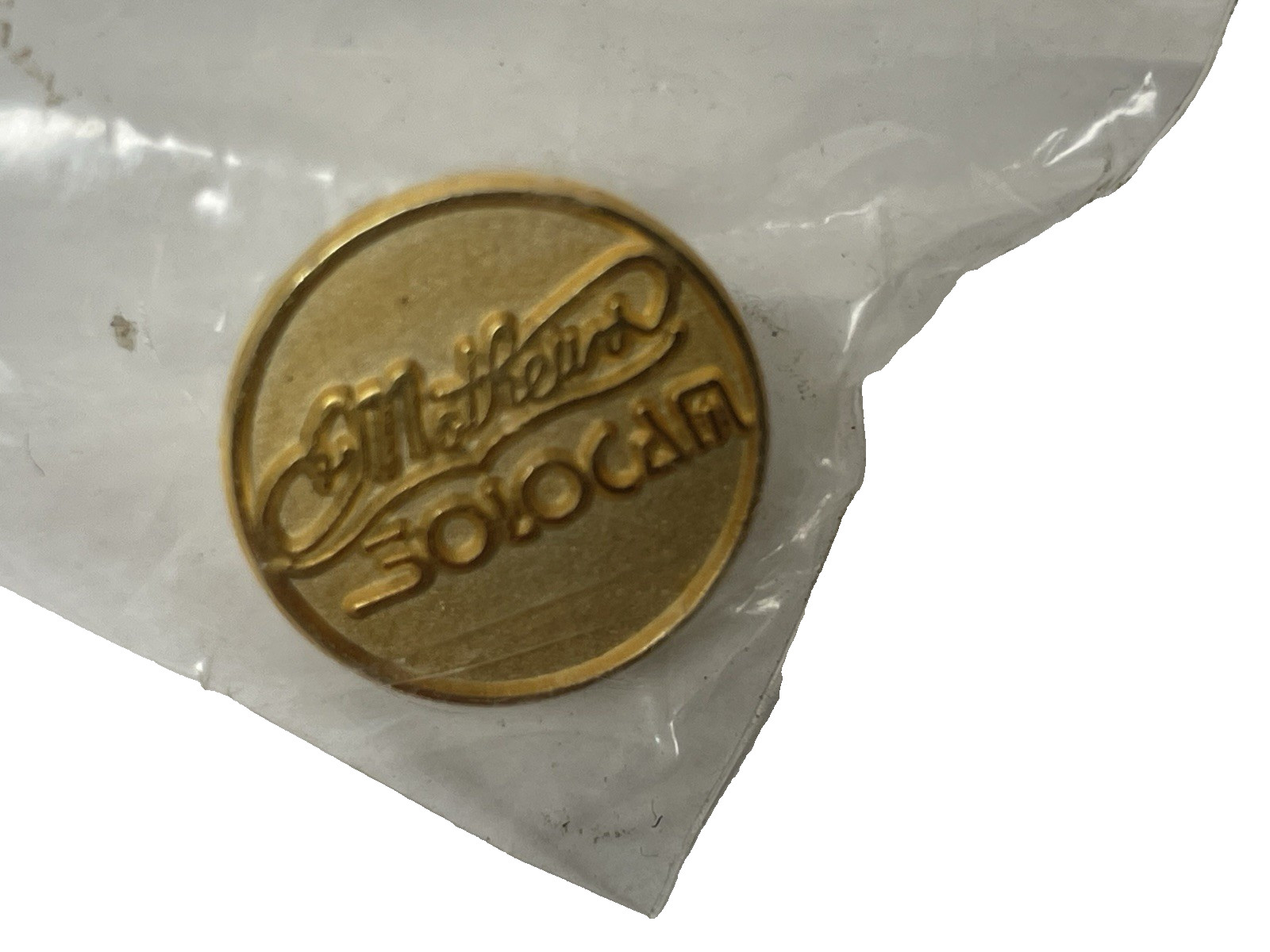 Vintage ~ Mathews SoloCam Archery Bow Lapel / Hat Pin NEW/Old Stock