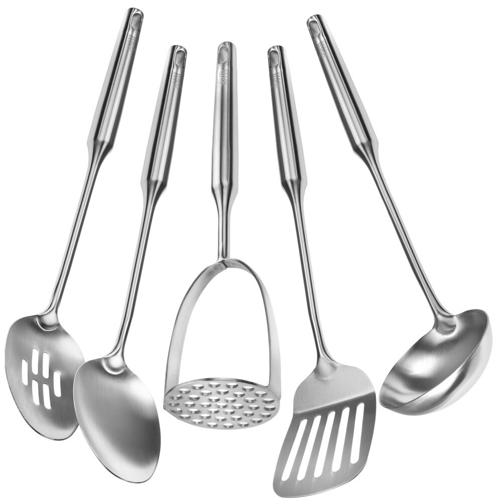 Ybmhome Kitchen Stainless Steel Cooking Utensil Set, 5 Pieces - 2410-11-12-13-14