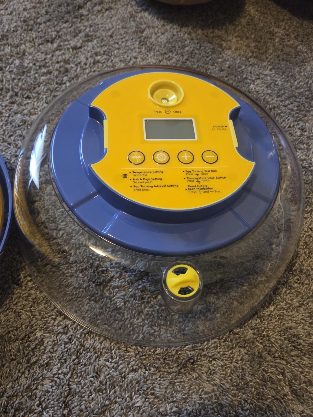 Cieex Incubator for Hatching 18 Eggs w/Automatic Egg Turning & Humidity Control