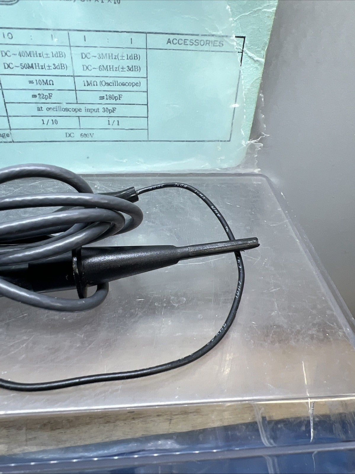 Oscilloscope Probe Kit Lot Of 2