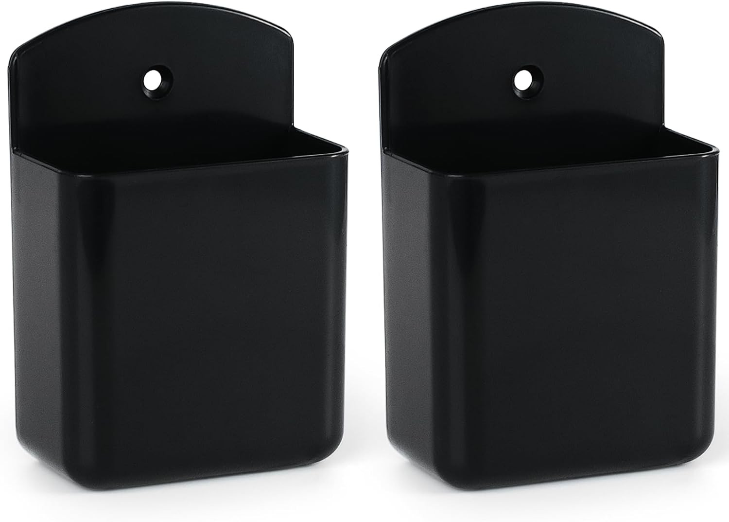 2 Pcs Remote Control Holder Wall Mount, TV Controller Holder, Self Adhesive Remo