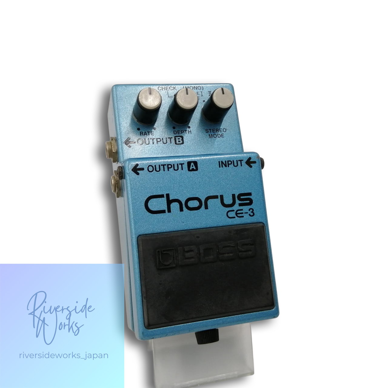 BOSS CE-3 Effects Pedal - Classic Chorus for Rich Sound JP