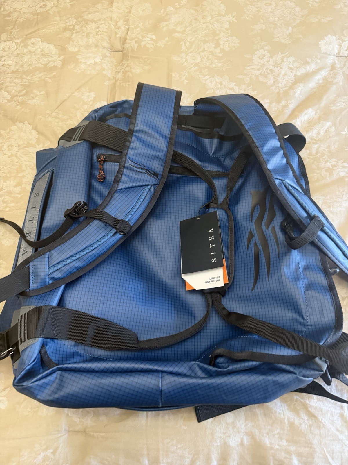 SITKA Drifter Duffle 50L Backpack Blue/Black