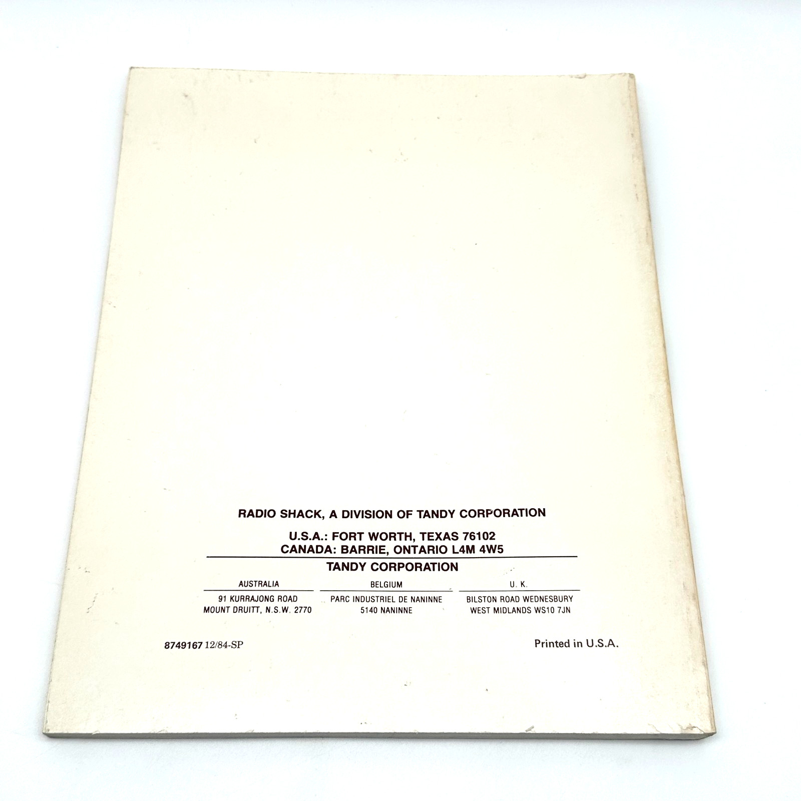 TRS 80 Model III Disk System Owners Manual TRSDOS Disk BASIC Radio Shack