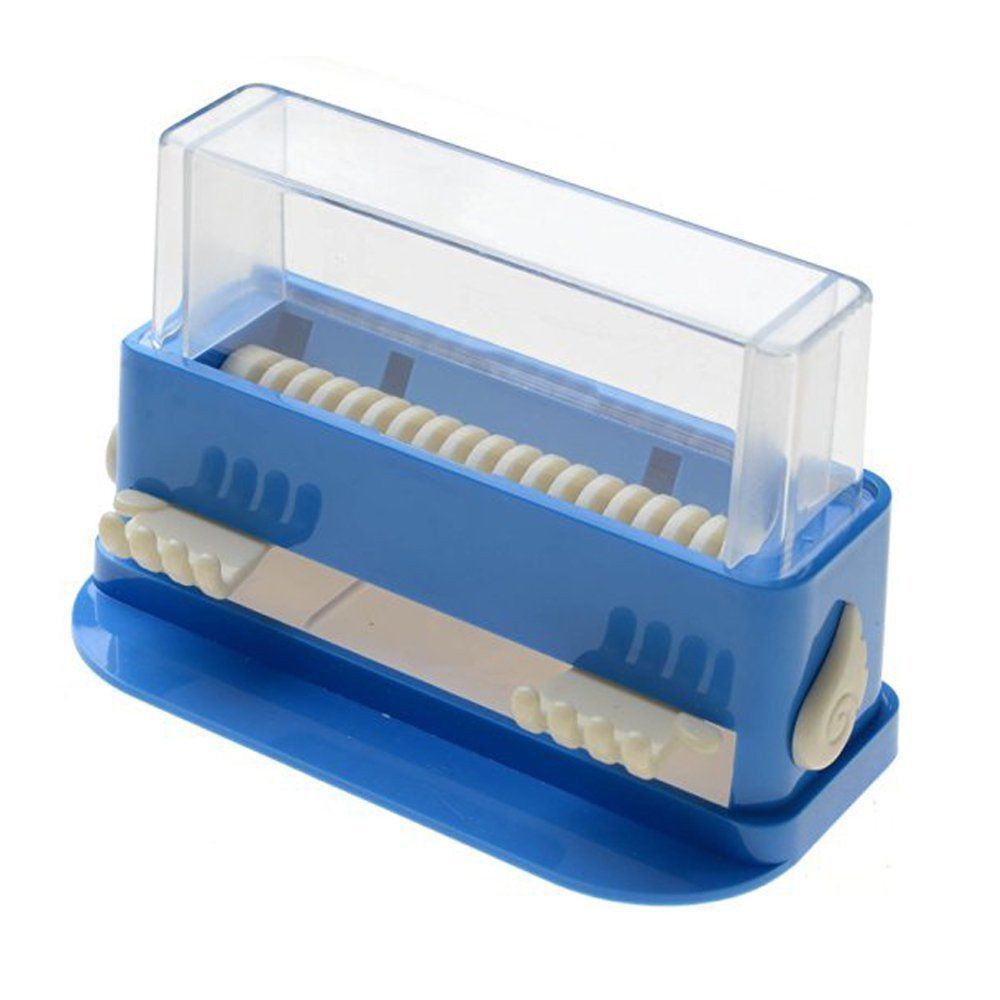 Dental Dispenser Brush Tips Micro Applicator Storage Cotton Roll Holder Slide
