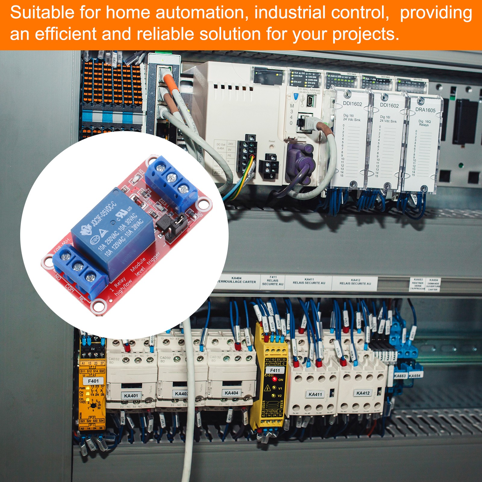 12 Pcs DC 5V 1 Channel Relay Module High or Low Level Trigger for Electronics