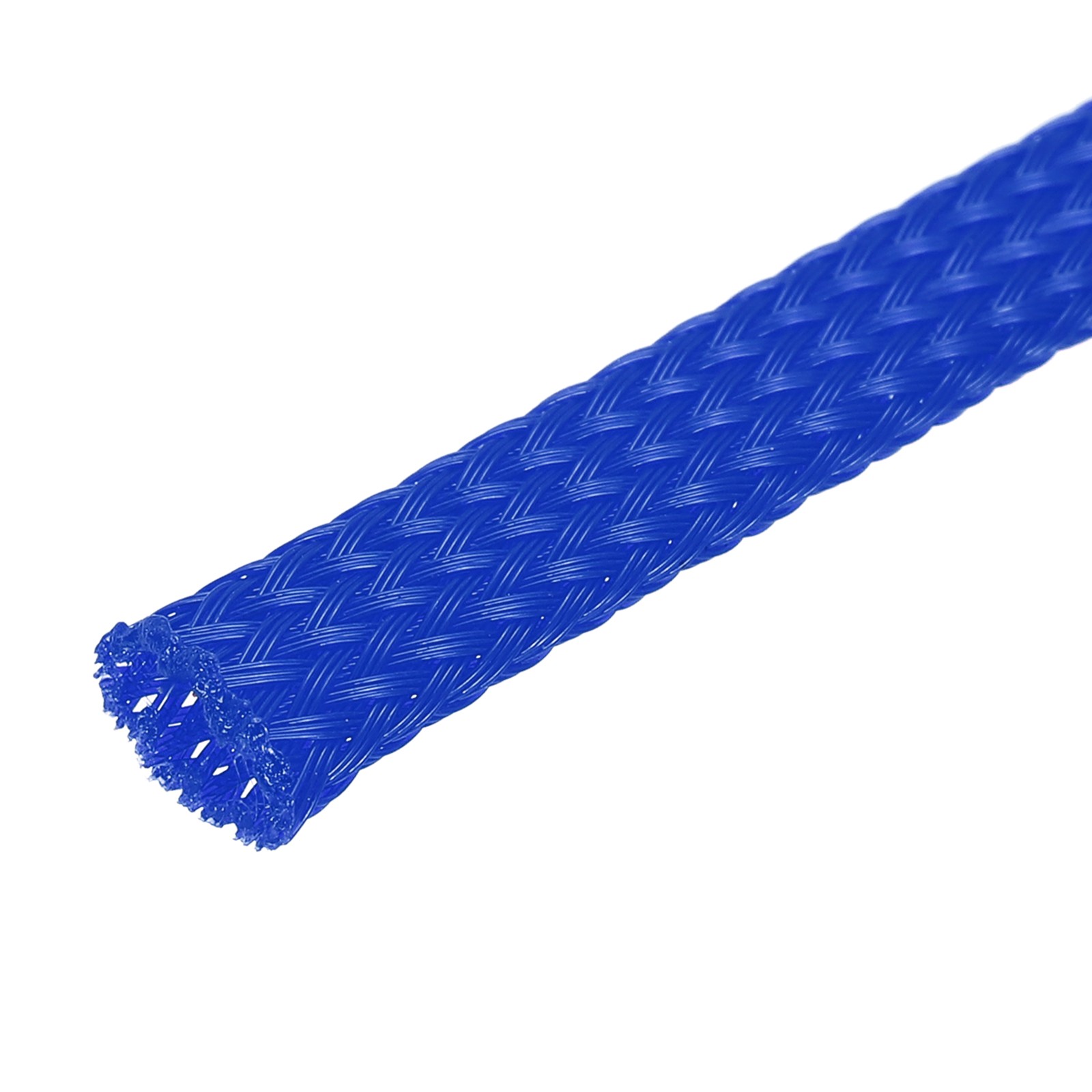 Expandable Sleeving 1/4" 100ft Cable Sleeve Blue