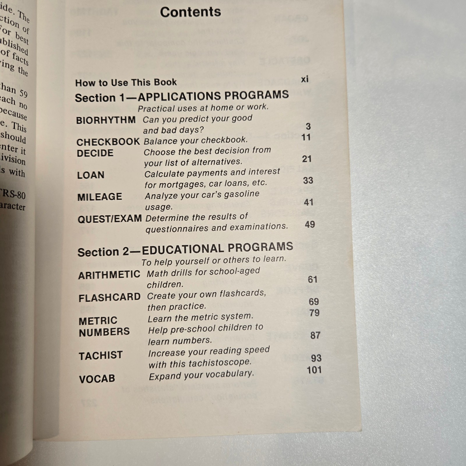 TRS-80 Programs by Tom Rugg & Phil Feldman 1980 1st ed Vintage Computing Ex-Lib