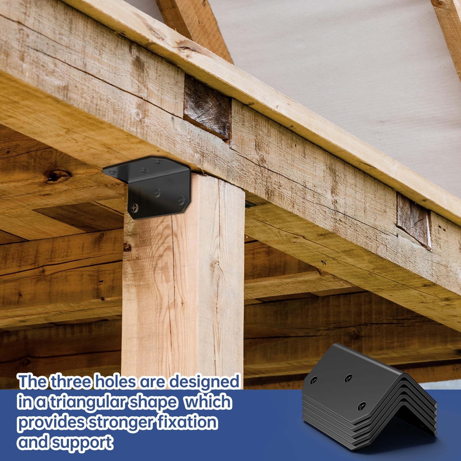 15 PCS L Brackets Corner Brace 4''x2''x2'' Galvanized Medium L Angle Bracket ...