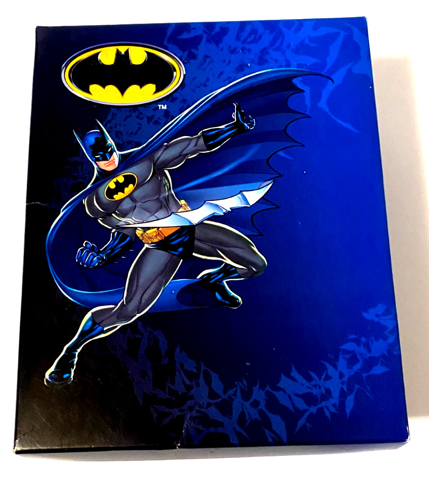 VINTAGE 2004 BATMAN DC COMICS SHOE BOX COLLECTIBLE DISPLAY RARE EMPTY EXCELLENT