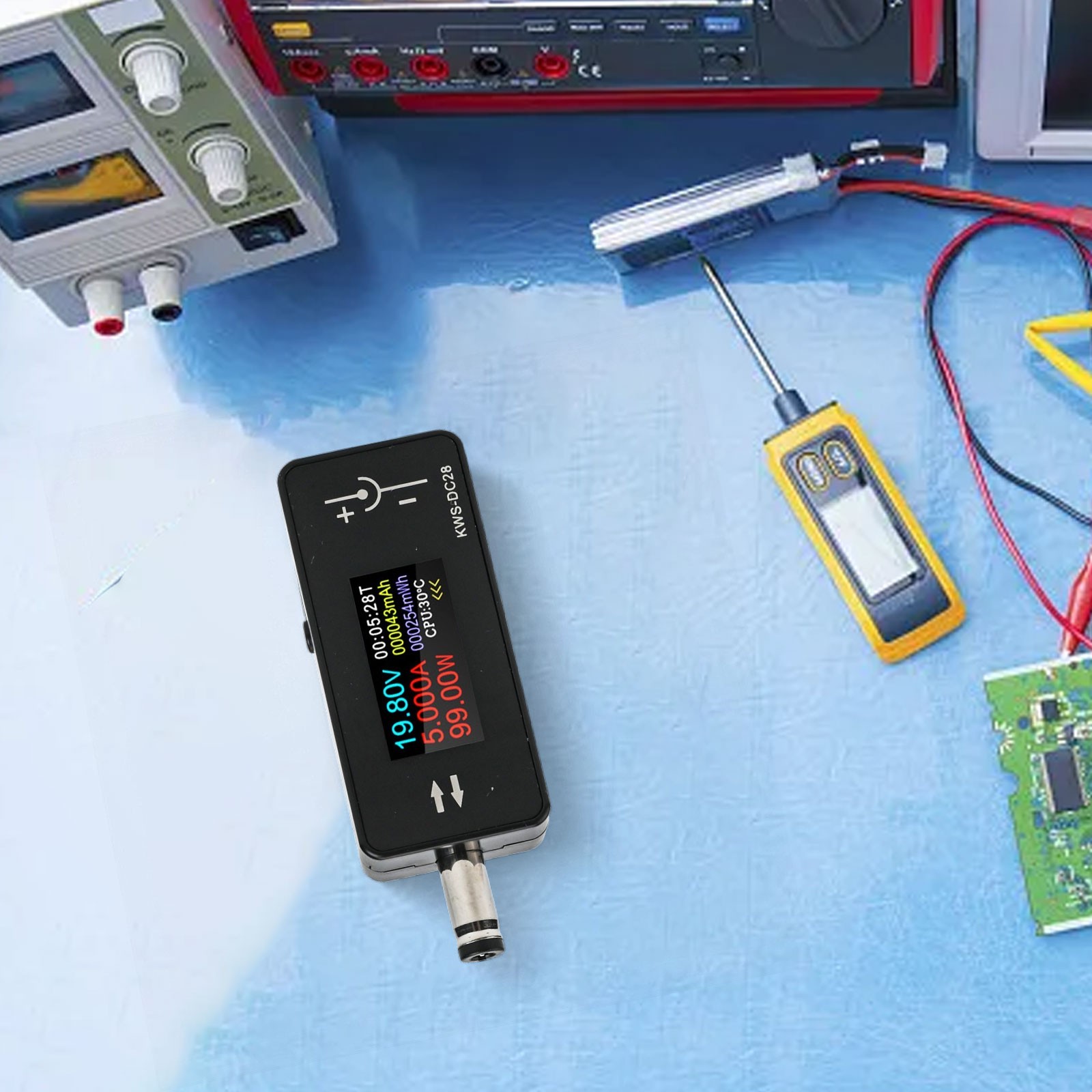 Voltage and Current Interface Tester 0 96 inch Display for Multiple Uses