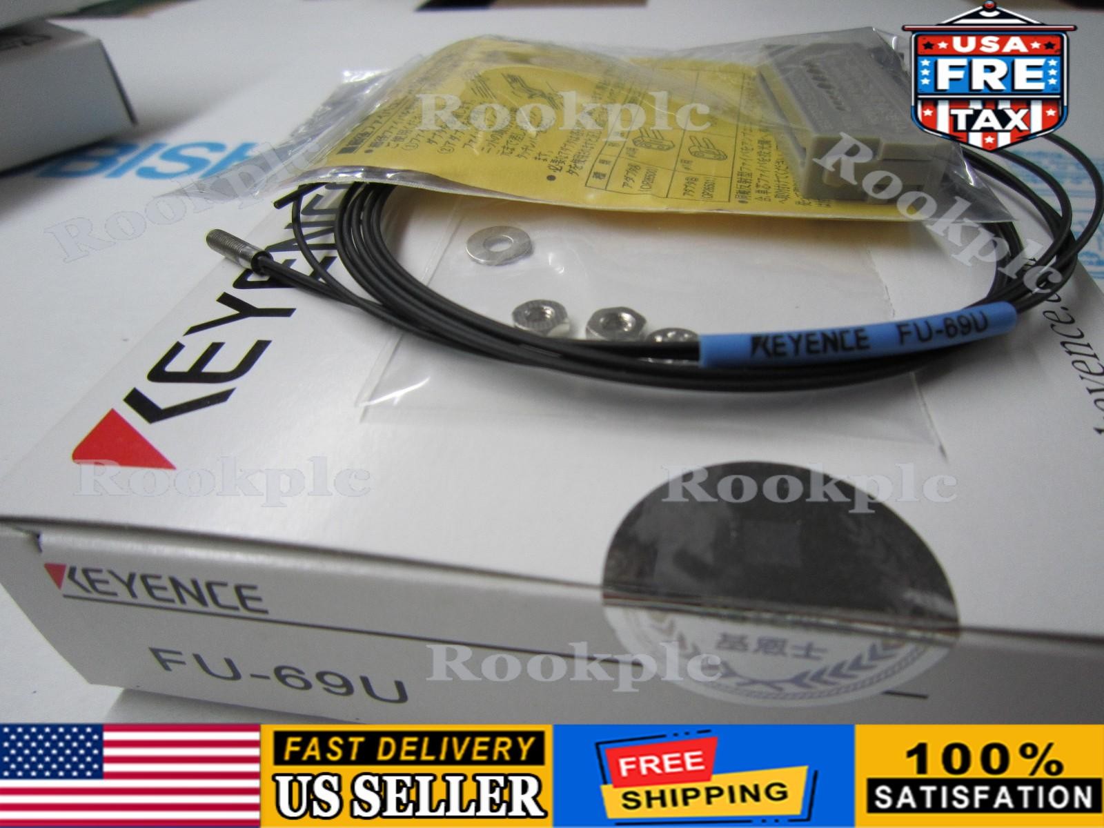 1PCS Keyence FU-69U Fiber Optic Sensor New In Box US Free TAX  US Free TAX