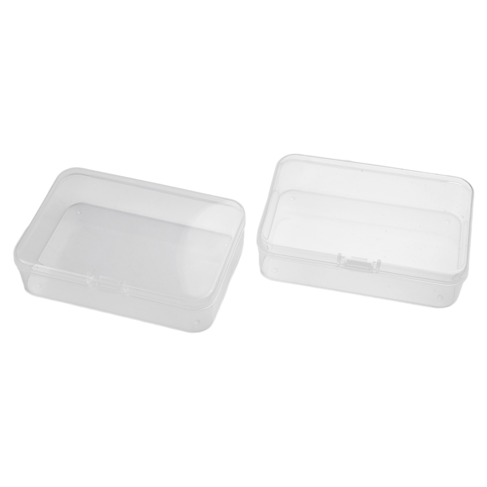 5pc Clear Plastic Storage Box Playing Cards Case Jewelry Beads Card Holder Boxes