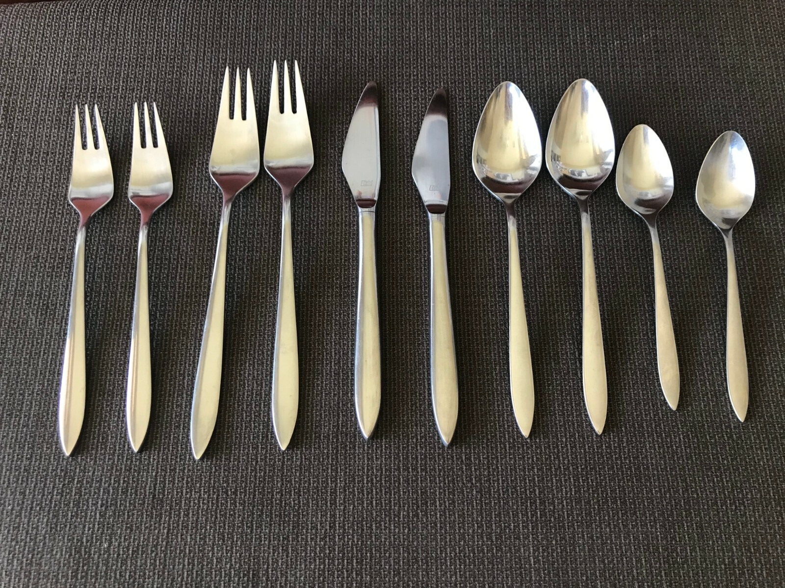 FESTI 1959  Gero Zilduro HOLLAND 10 pieces 2 place settings  VGUC