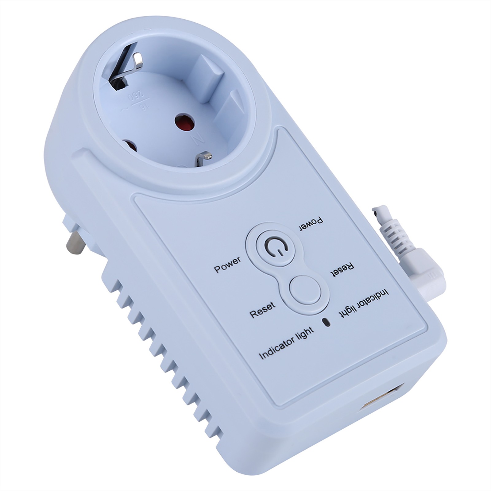 Hot Smart GSM Power Outlet Plug Socket With Temperature Sensor SMS Command