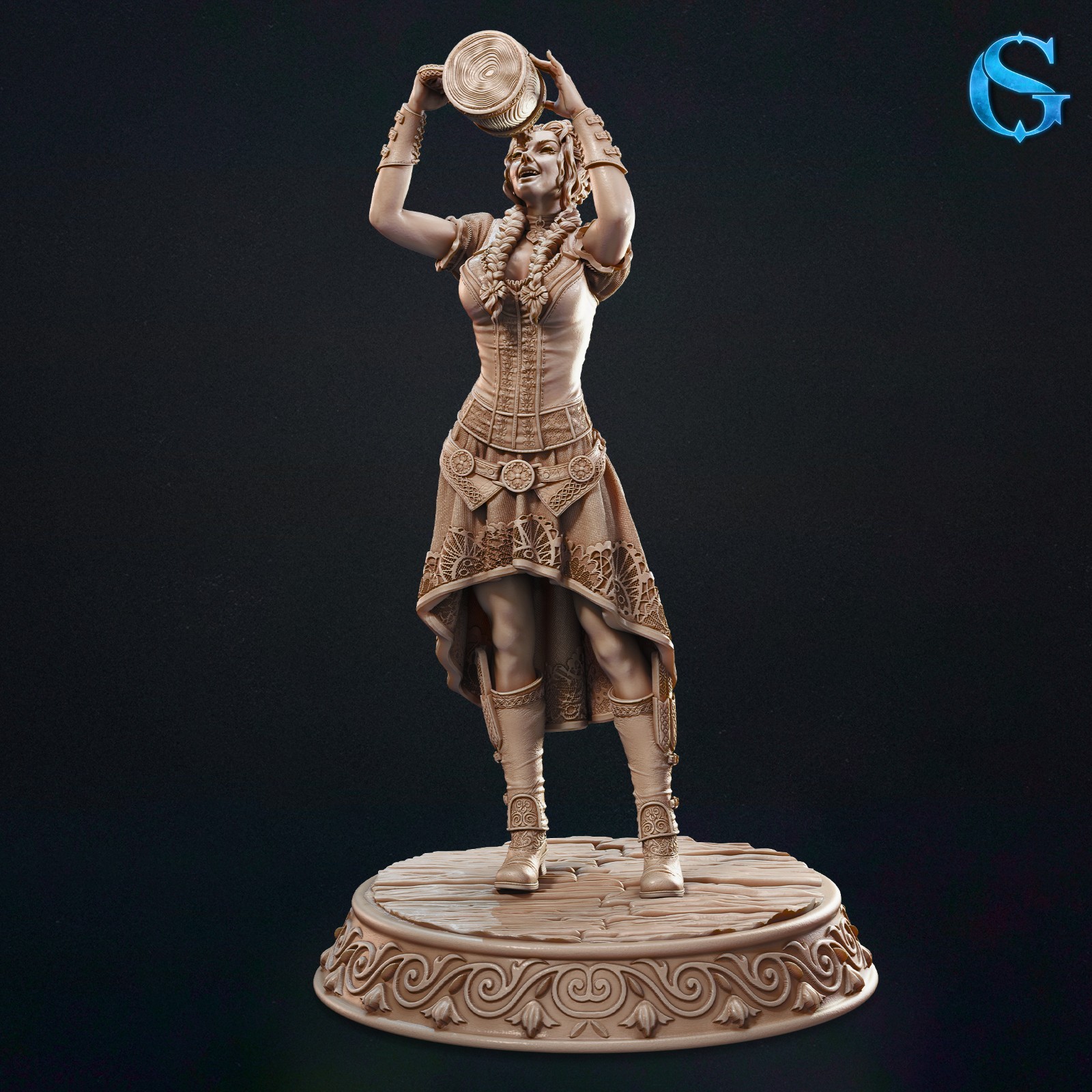 Dungeons & Dragons Playable Character - Female Human Maedra - Innkeeper