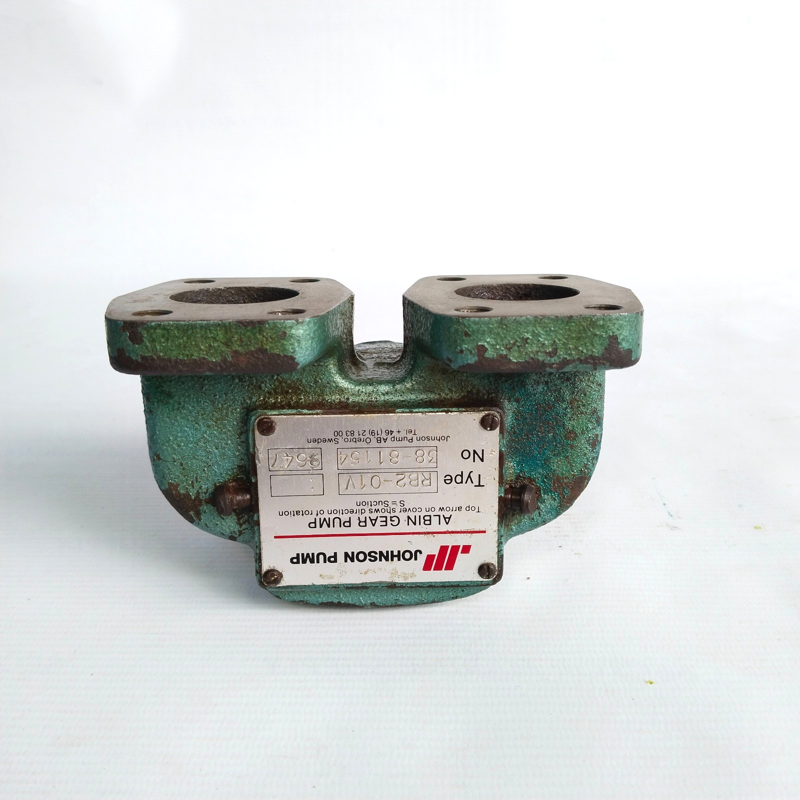 JOHNSON RB2-01V Albin Gear Pump