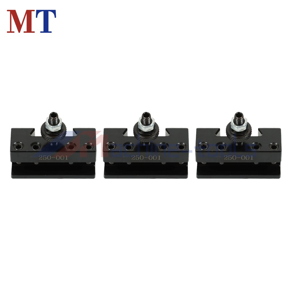 3 Pack Quick Change Turning & Facing Lathe Tool Post Holder 250-001 OXA #1