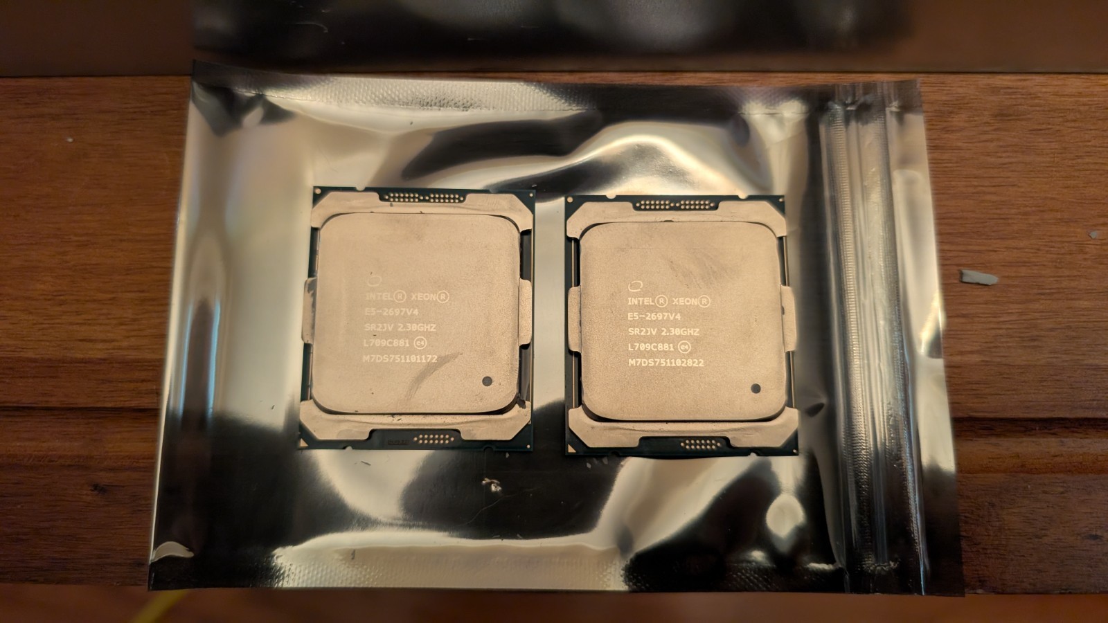 Matching Pair of Intel Xenon E5-2697 v4 2.3GHz 18C/36T LGA2011-3 Processor