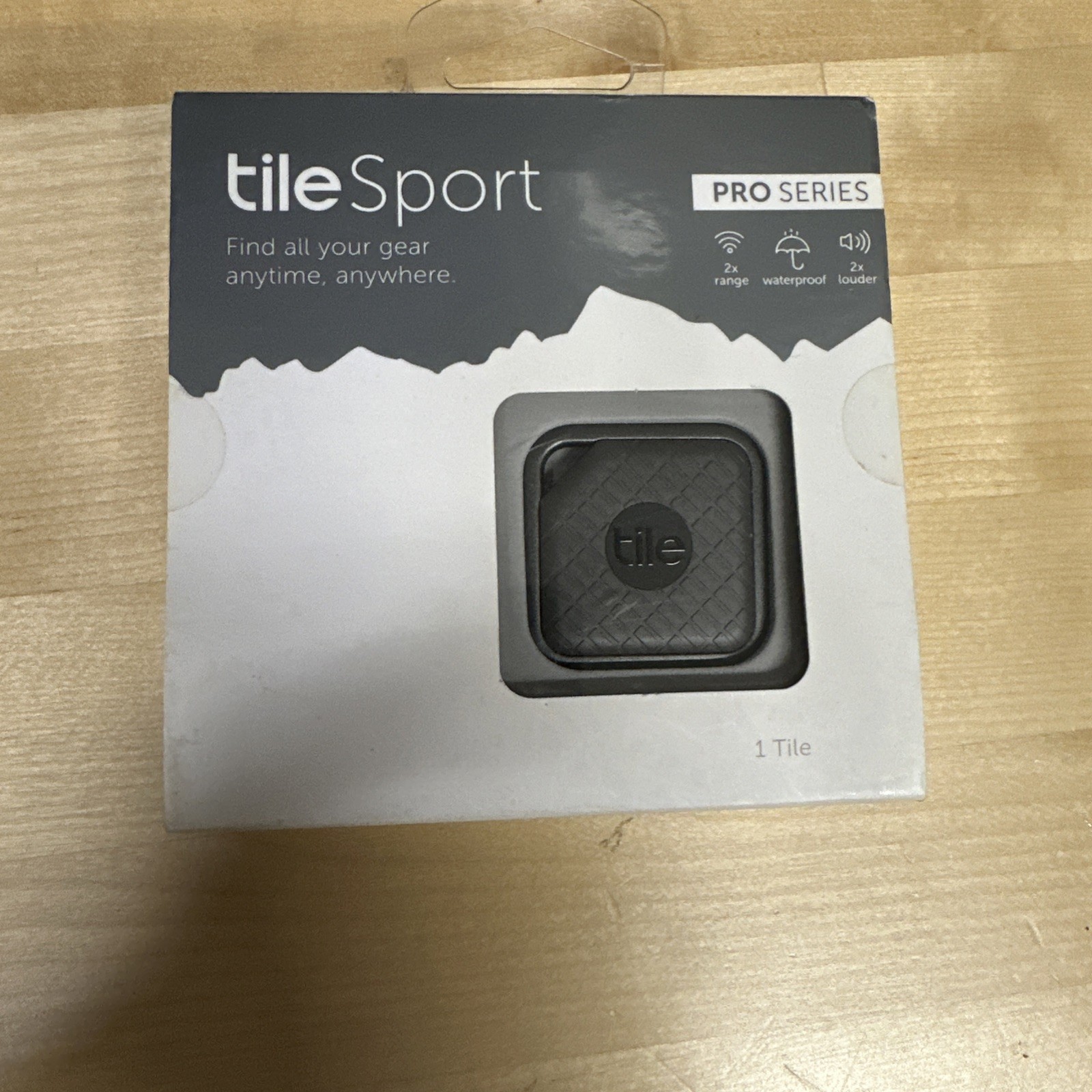 Tile RT-09001 Pro Sport Smart Tracker Slate Finder Graphite Luggage Travel GPS