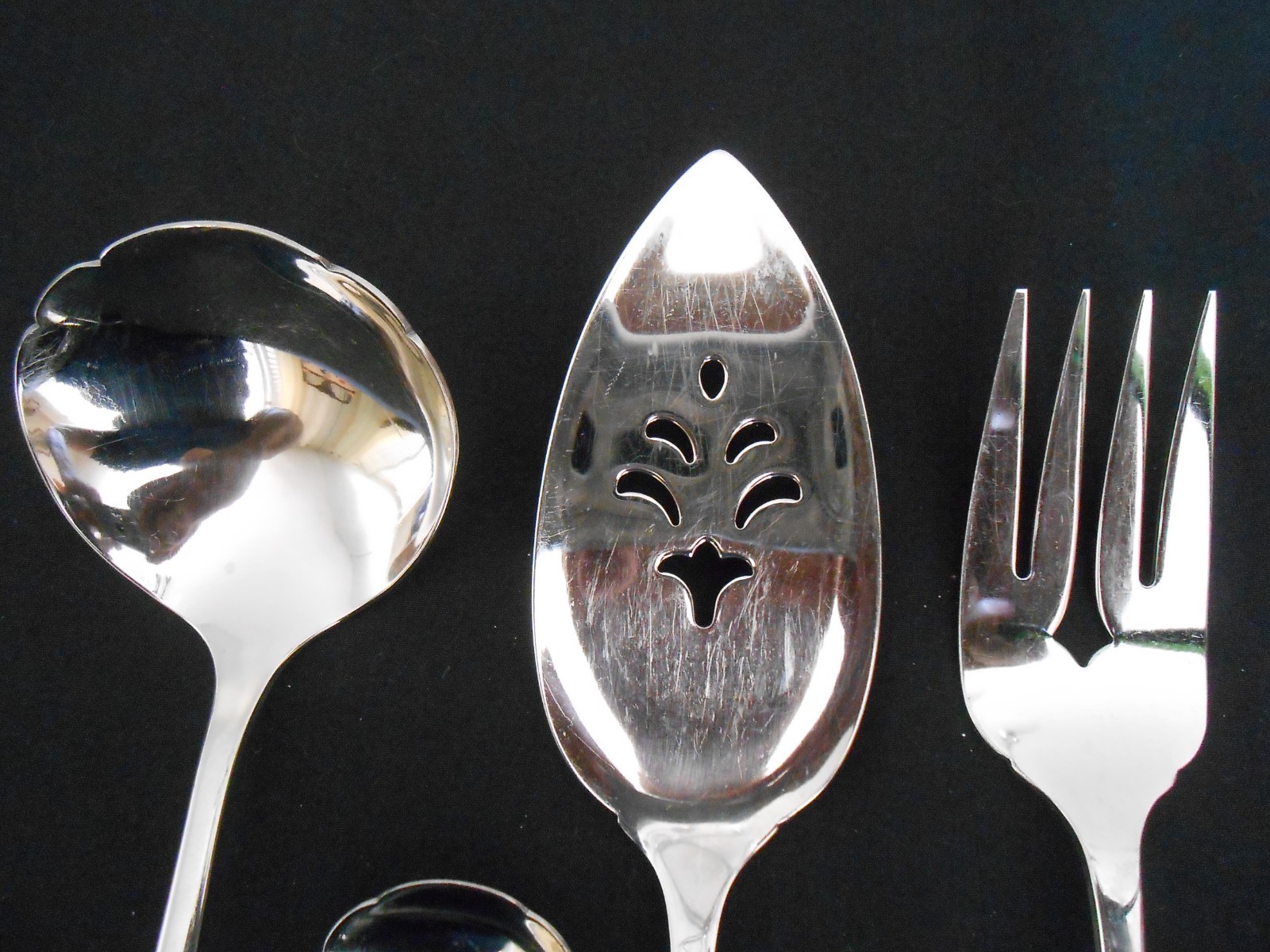4 Pc Oneida Community CIMARRON Stainless Mixed Lot Stainless SERVING PIECES