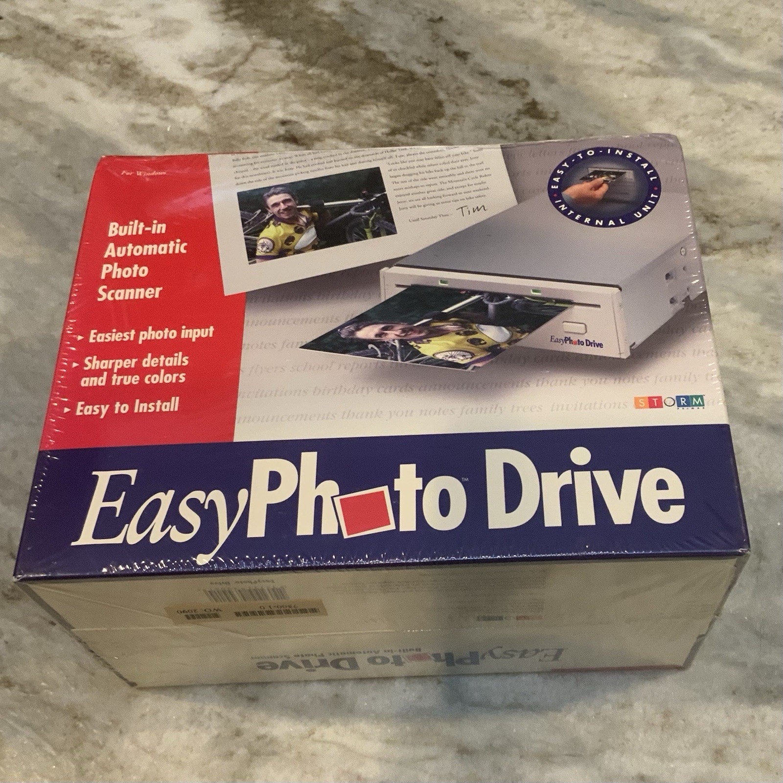 Vintage Storm Easy Photo Drive Built-In Automatic Photo Scanner