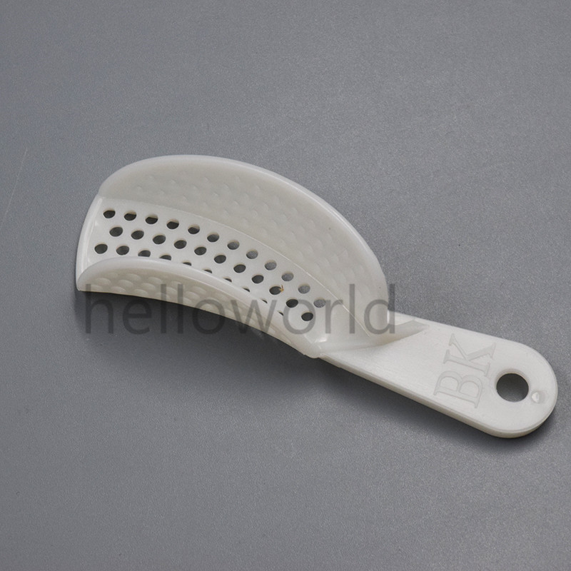 6 Pieces Dental Disposable Plastic Impression Trays L&M&S Upper & Lower Quadrant