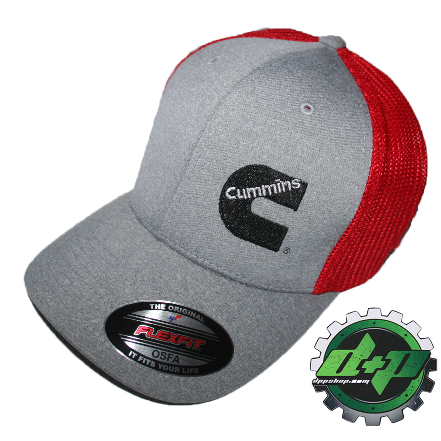 Cummins hat ball cap fitted flex fit flexfit stretch cummings  diesel OSFA