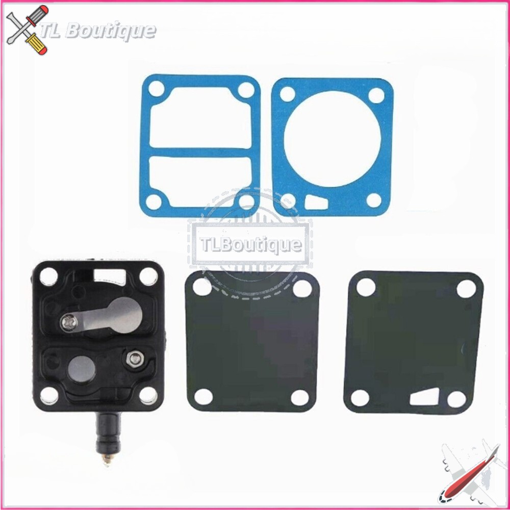 6L2 Fuel Pump Repair Kit 682-24412 & Gasket For Yamaha Outboard 2T 15 25HP Body