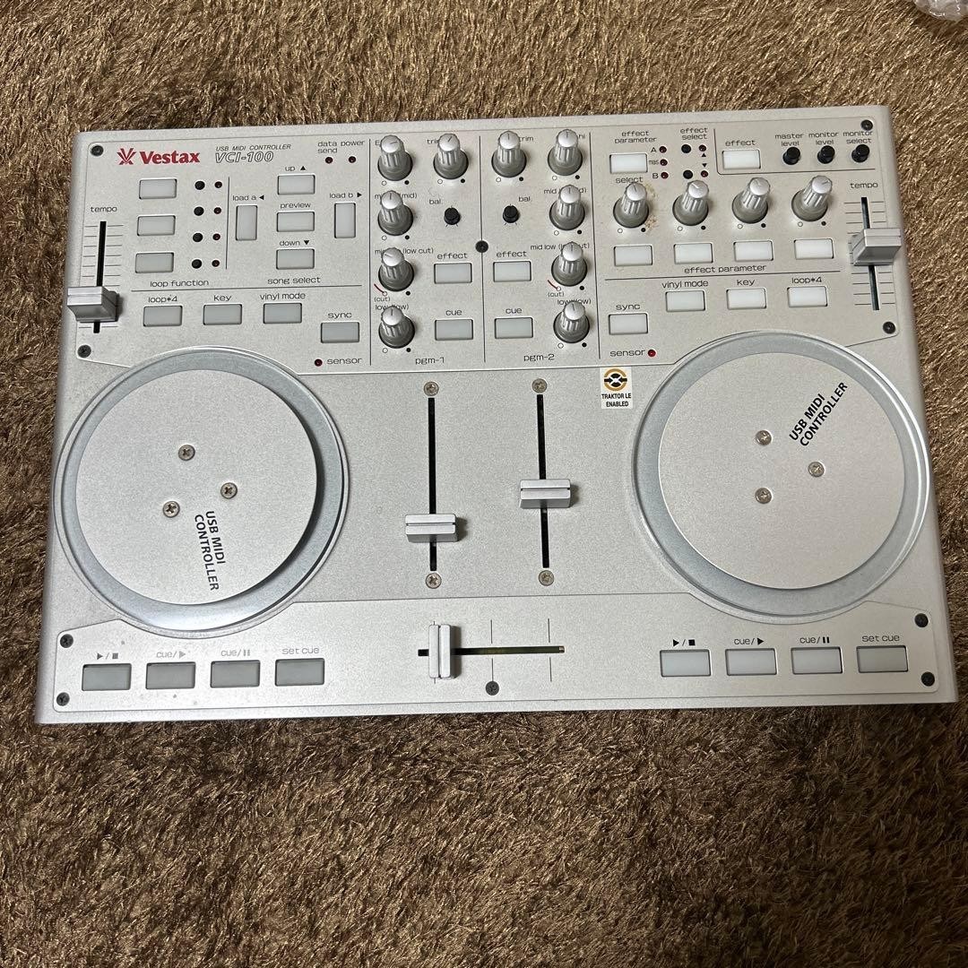 Vestax VCI-100 DJ Controller MIDI USB Performance Mixer VCI100 Japan Rare Used