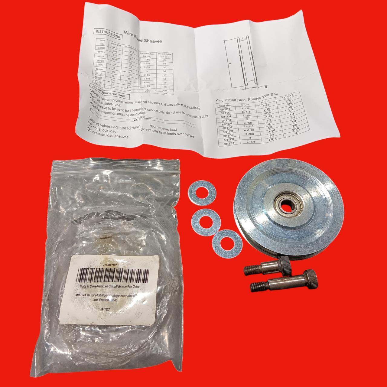 5RTD7 Wire Rope Sheave