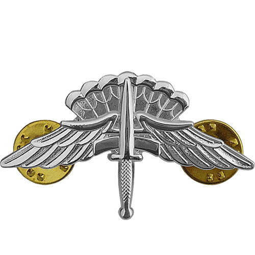 US Army Badge Freefall jump Wings Halo Regulation size Genuine