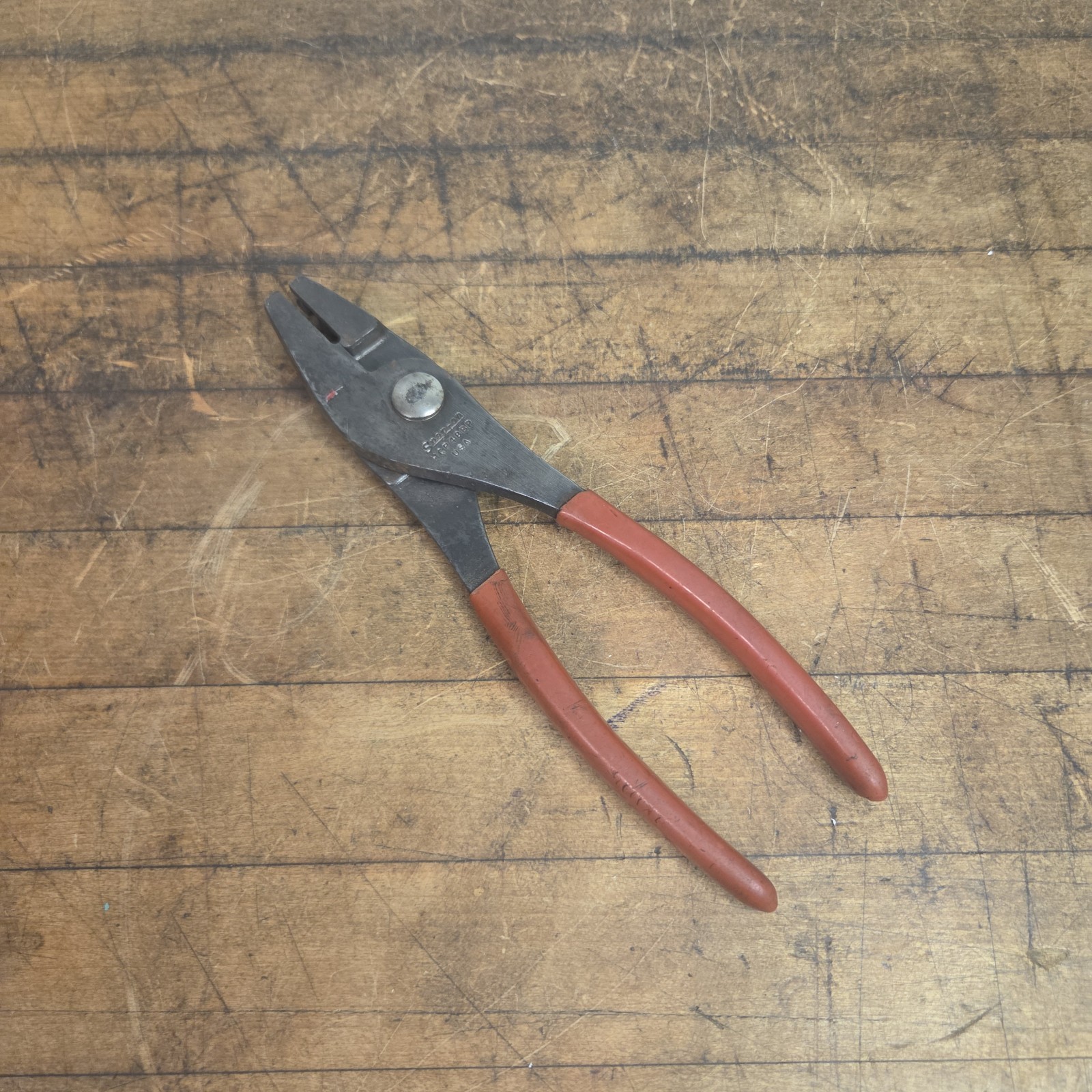 Snap On HCP48BP Slip Joint Hose Clamp Pliers 8” USA