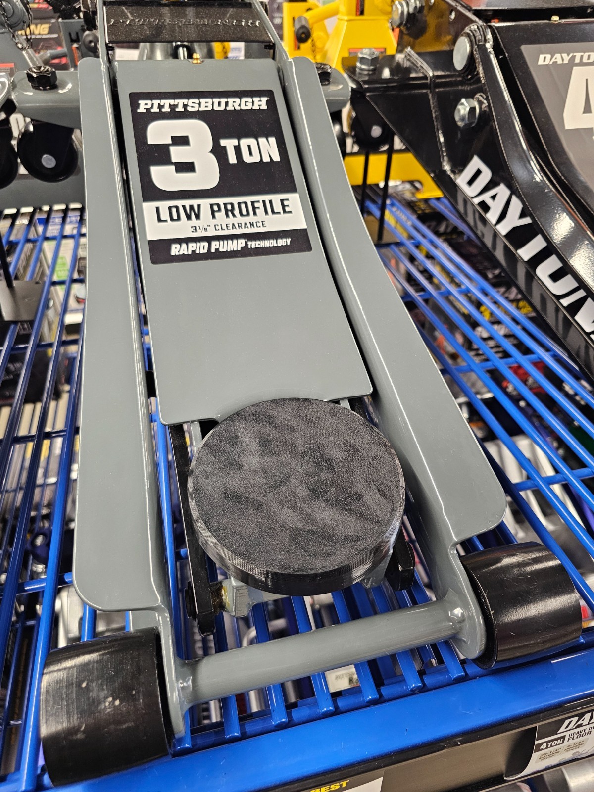 Pittsburgh Compatible Floor Jack Polyurethane Saddle Pads - Harbor Freight